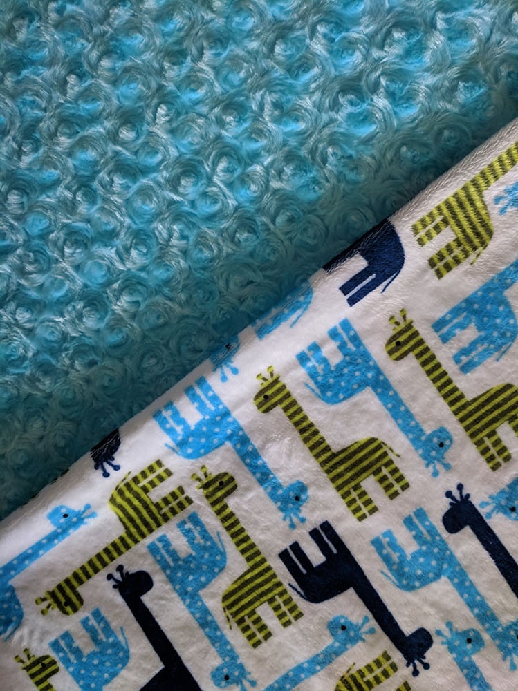 Image of Giraffe Baby Blanket