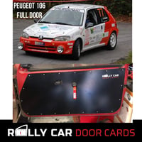 Image 1 of Peugeot 106 - Full Door Version - Track Car Door Cards