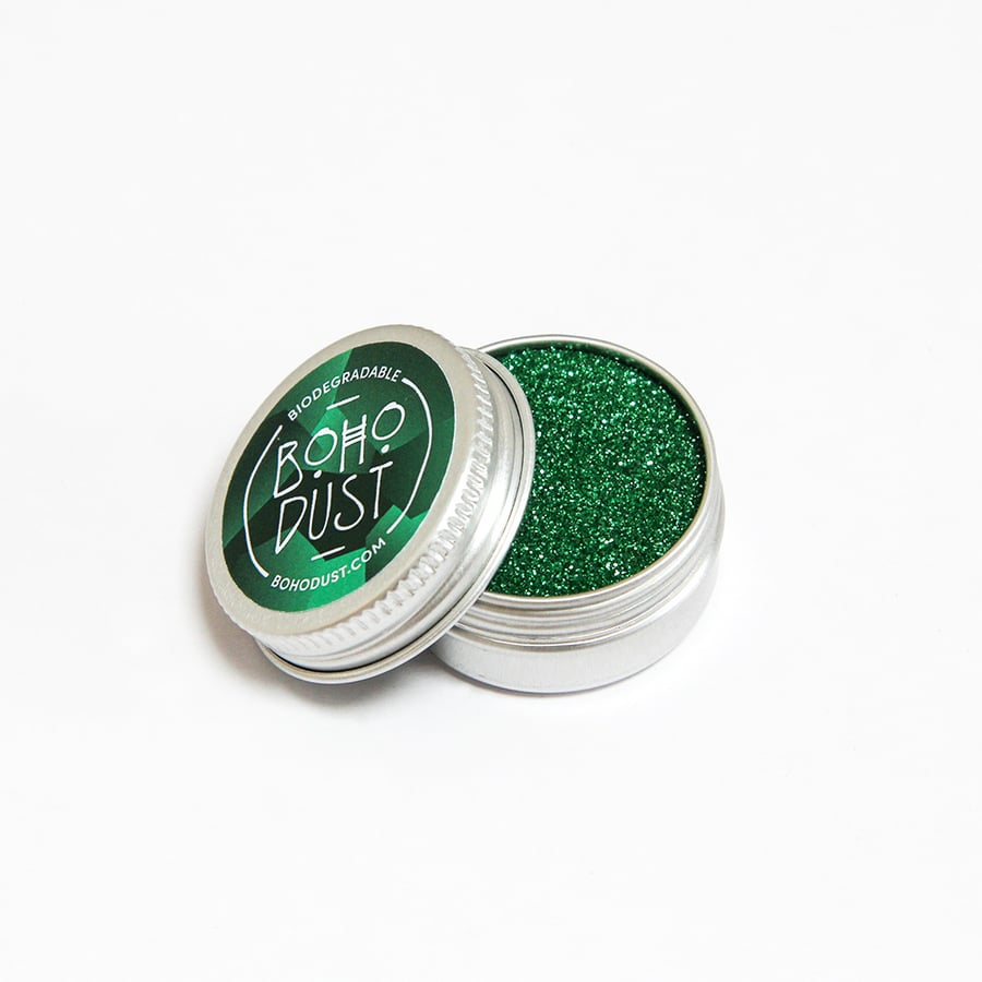 Image of Jade Biodegradable Glitter (10g tin)