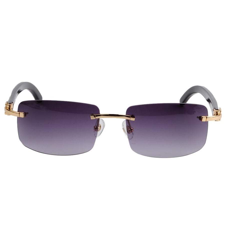 Image of Buffalo Horn Sunglasses BLU