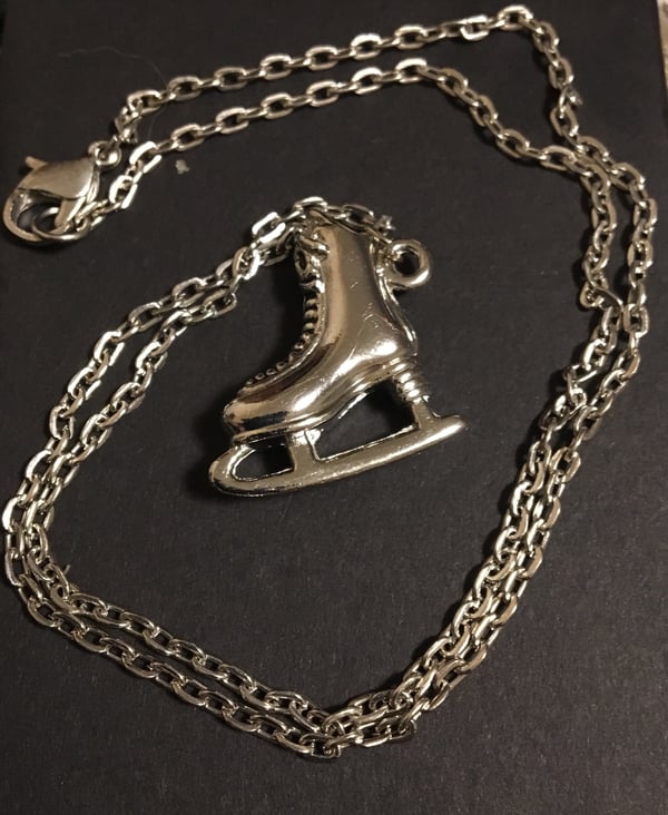 Image of Ice Skate necklace