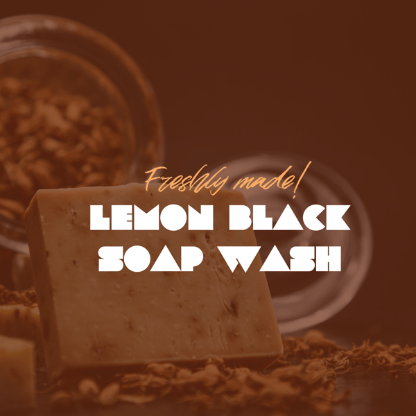 Image of Black Lemon Soap Pudding Body Wash & Face Wash - 250ml