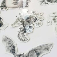 Image 3 of Drawlloween Stickers