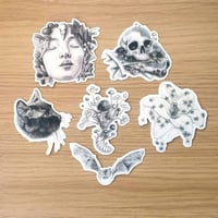 Image 1 of Drawlloween Stickers