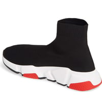 Image 2 of Balenciaga Speed Trainer Black Red