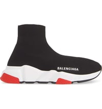 Image 3 of Balenciaga Speed Trainer Black Red