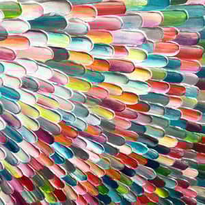 Image of Sanctum universum II - 101x101cm