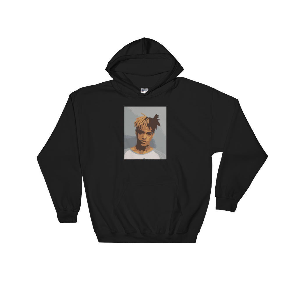 Image of XXXTENTACION Mugshot Hoodie Black