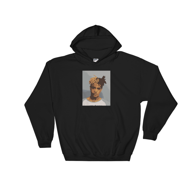 Image of XXXTENTACION Mugshot Hoodie Black