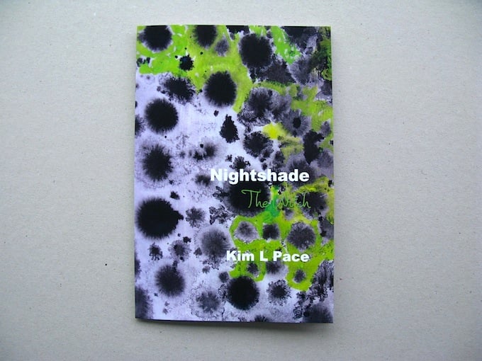 Image of Kim L Pace 'Nightshade - The Witch' Artist Book