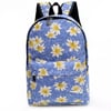 Canvas backpack - Daisies & Coolcats