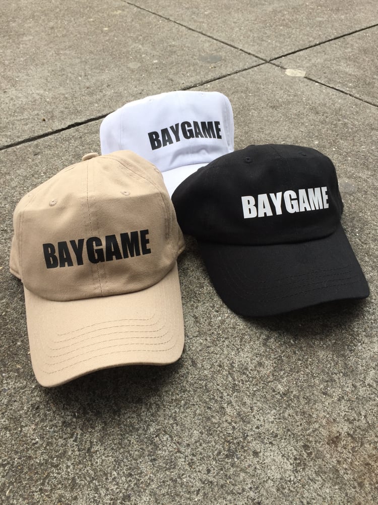 Image of Baygame Basic logo Dad cap