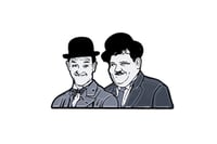 Laurel & Hardy Enamel Pin