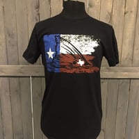 Distressed Texas Flag Red 