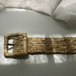 Image of Päradiso Palm Sway Raffia Belt