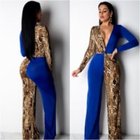 Image 1 of Twisted leopard jumper 