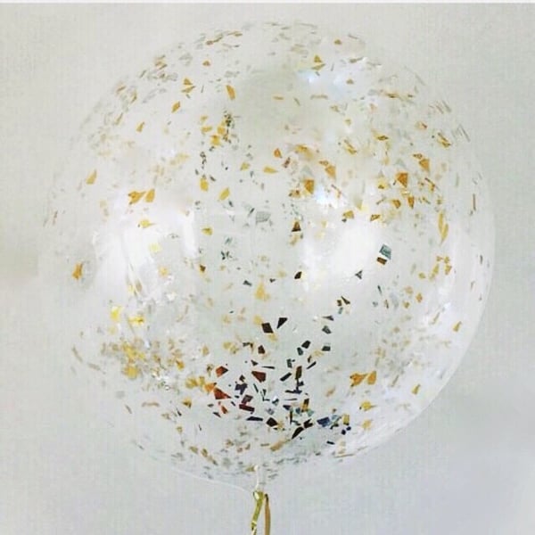 Image of Globo Gigante con Confeti