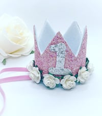 1st Birthday crown/cake smash