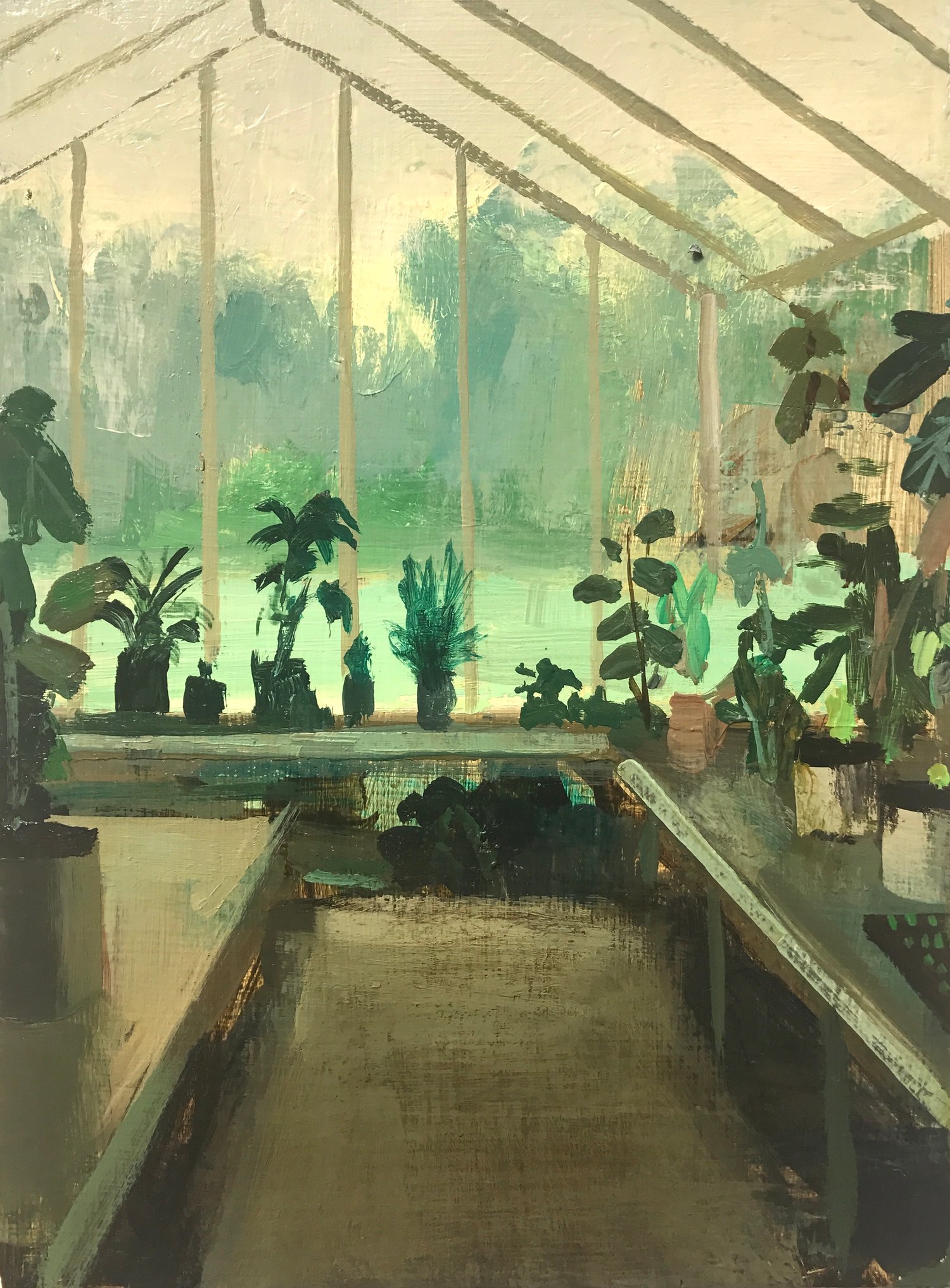 Image of Greenhouse Sketch 