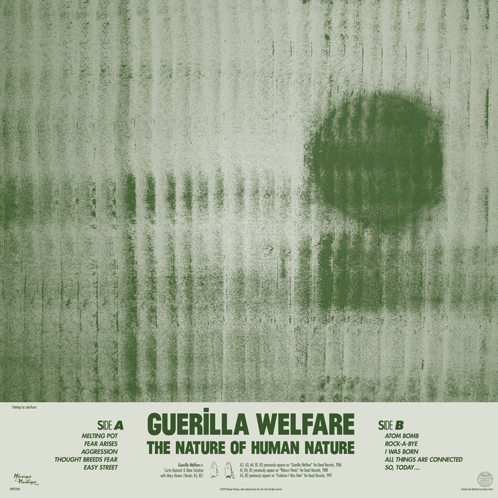 Image of (MP005) Guerilla Welfare - The Nature Of Human Nature LP
