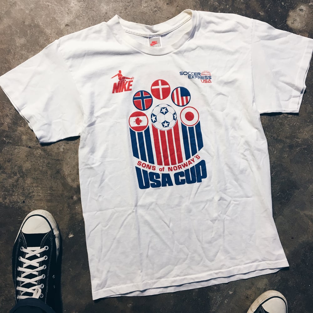 Image of Original 90’s Promo Nike Soccer Tee