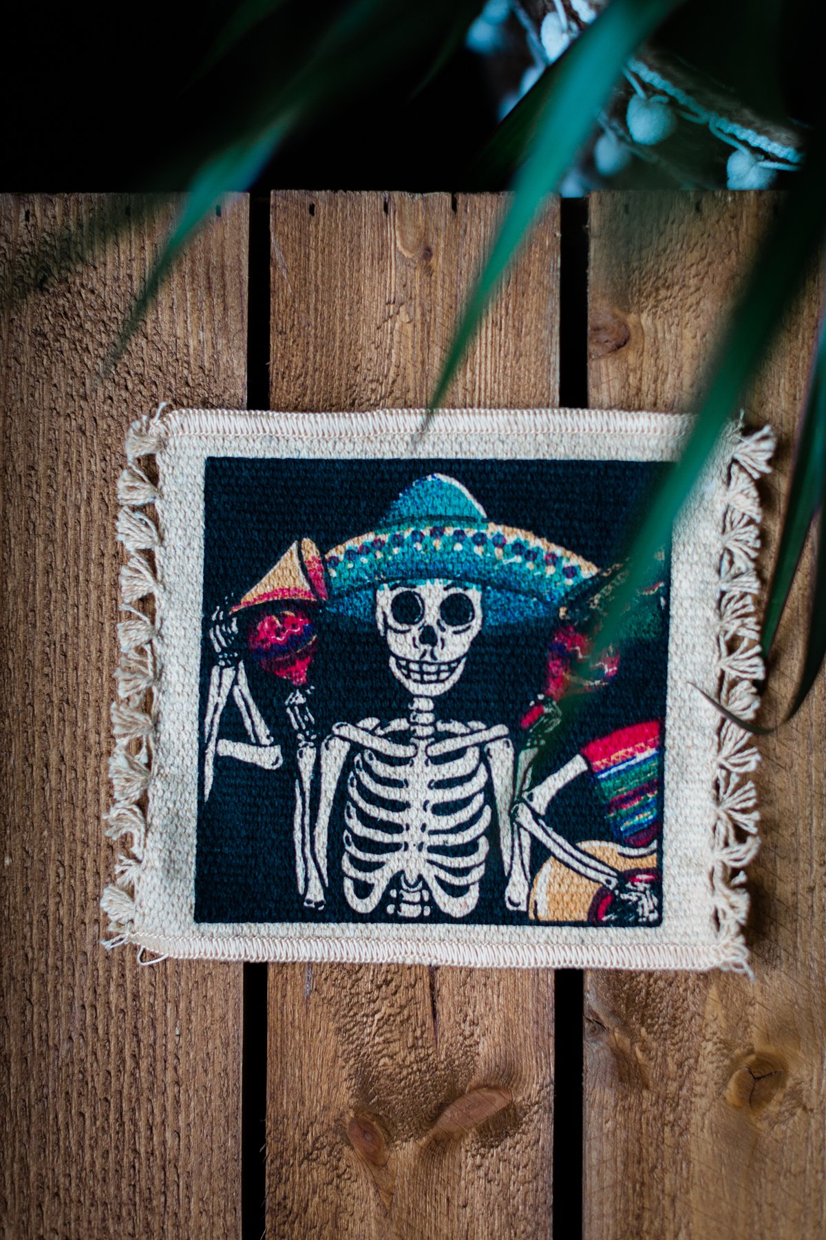Image of 'Skeleton Sombrero' Coaster 