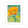 Single Sunflower Paper Print