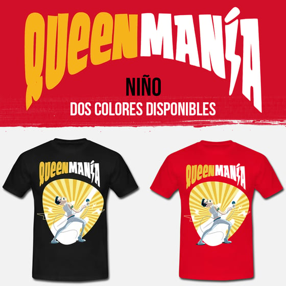 Image of Camiseta QUEENMANÍA (Niño)
