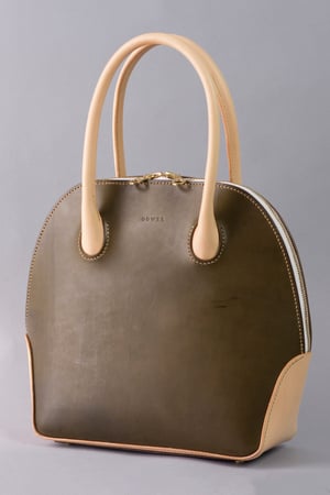 Alie Handbag <br> Olive Harness and Natural