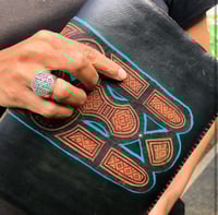 Image 4 of Allahu Silver Kufic Ring