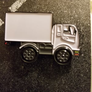 Image of BLANK BOX TRUCK ENAMEL PINS 