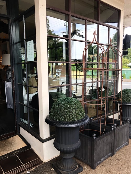 Image of Rusted Garden Obelisk