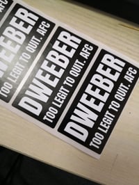 Image 3 of Custom Design Black Printing Eggshell Stickers