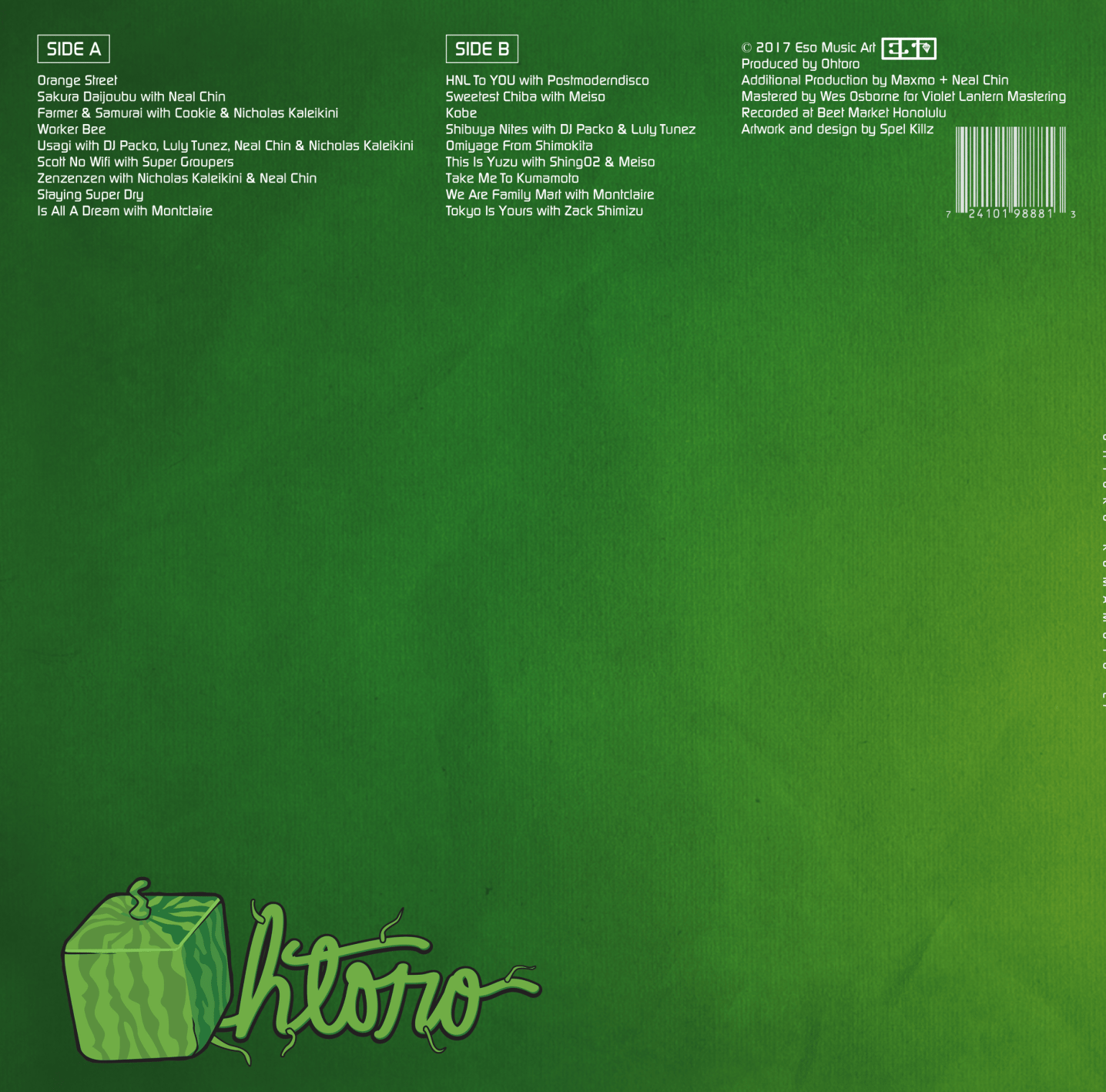 Ohtoro - Kumamoto LP vinyl | Zenbu Records Ohtoro - Kumamoto LP vinyl | Zenbu Records