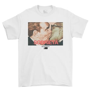 Immagine di Sobrietà BREZNEV KISS | T-Shirt