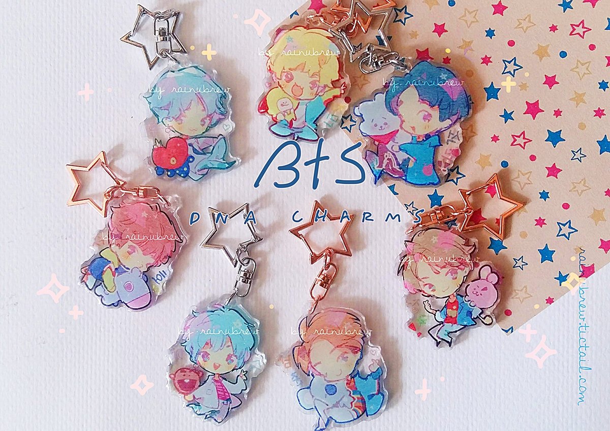 Image of BTS and Twice | 2 inch charms