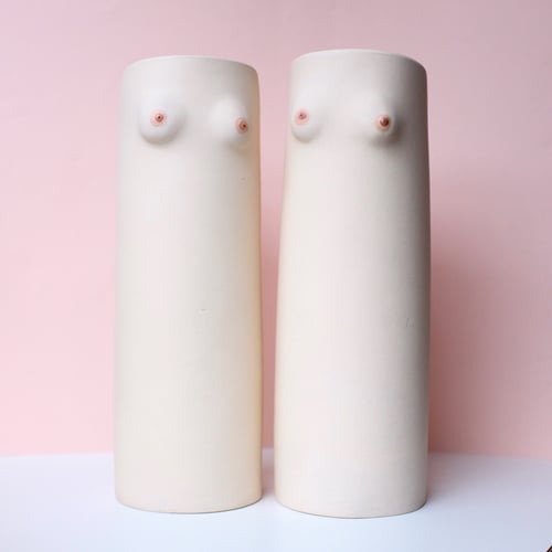 Image of Boobs Vase Stoneware
