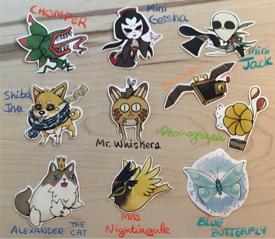 Image of Identity V Pets Stickers!