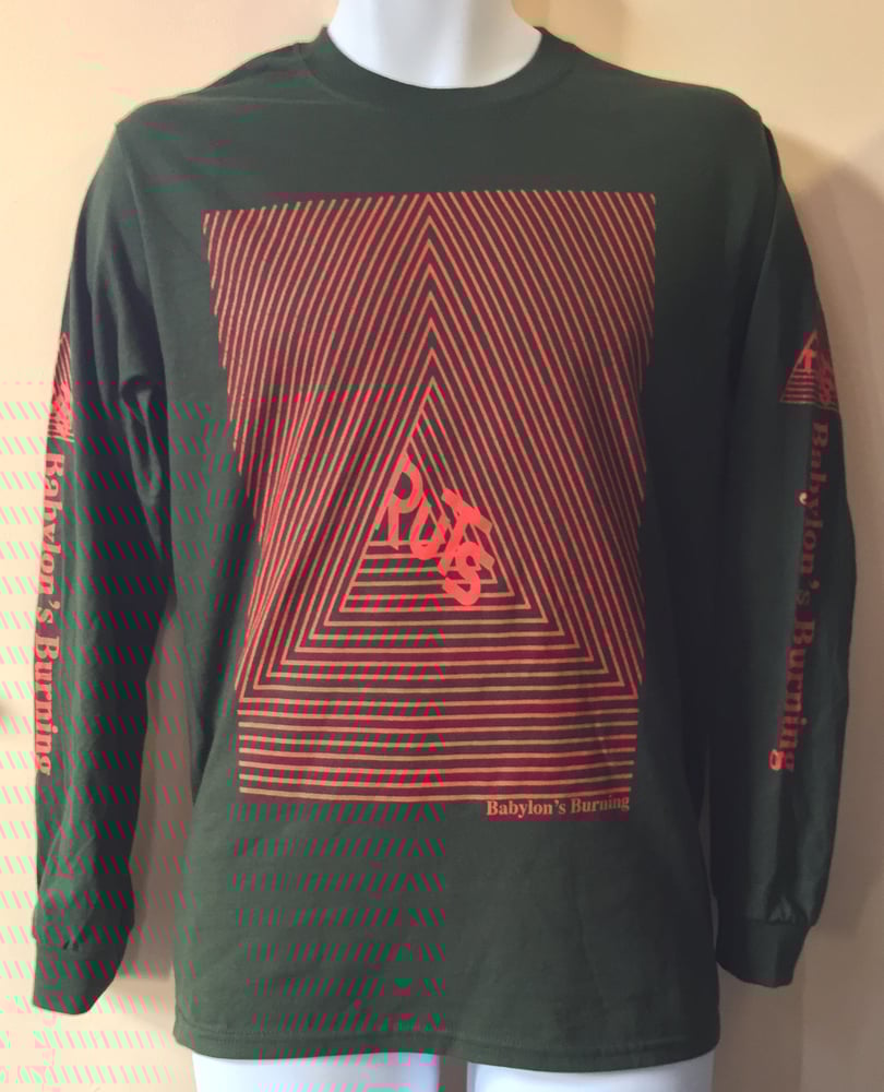 Image of Ruts DC Babylon's Burning Long Sleeve Shirt