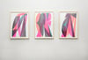 Almost Legible Triptych