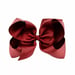 Image of 6 Inch Bow Clips - 43 Color Choices 