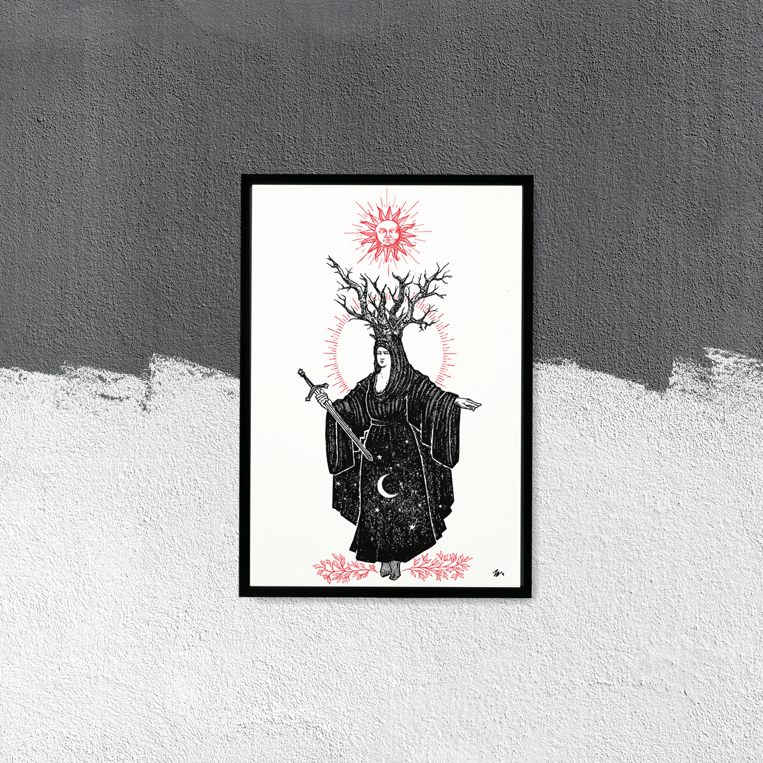 Image of "Virgo", 13”x19” Art Print