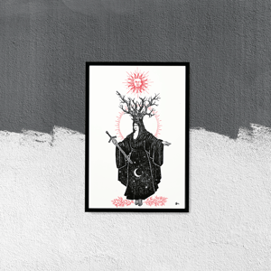 Image of "Virgo", 13”x19” Art Print
