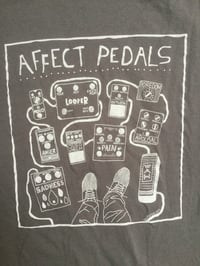 Image 2 of Affect Pedals - T-shirt (Grey)
