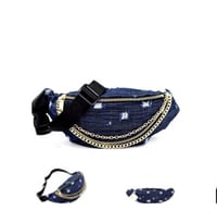 Image 1 of Frayed Chain Fanny Packs