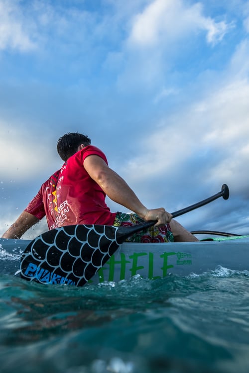 Image of Polu Carbon Outrigger Paddle