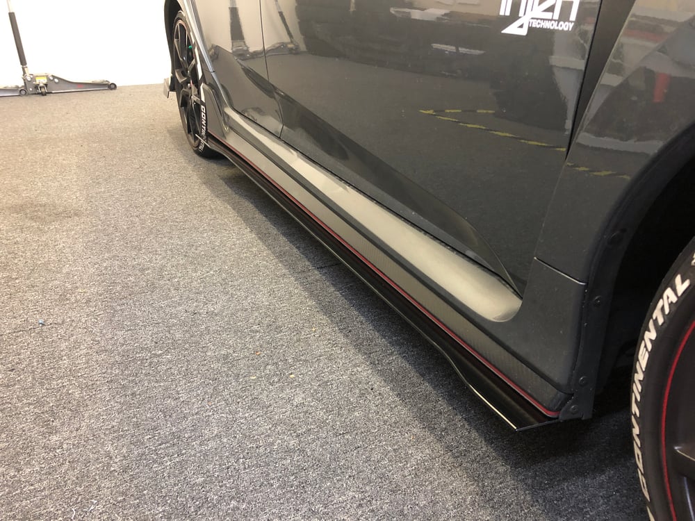 DownForceSolutions — 2017-2021 Honda Civic Type R side skirts