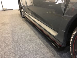 Image of 2017-2021  Honda Civic Type R side skirts