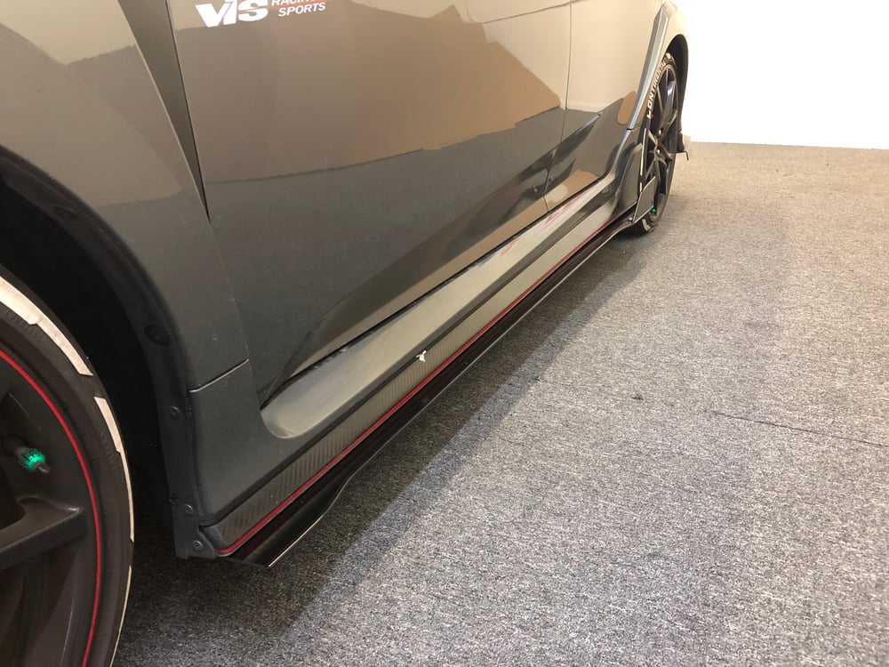 DownForceSolutions — 2017-2021 Honda Civic Type R side skirts