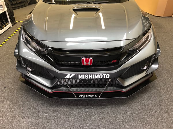 Image of 2017-2021 Honda Civic Type R front splitter 